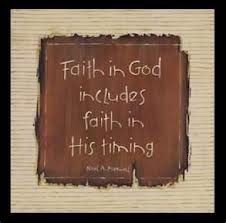 God's Perfect Timing