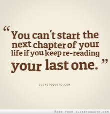 start next chapter in life